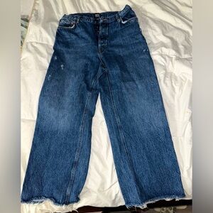 BDG vintage wide high rise denim jeans Urban outfitters